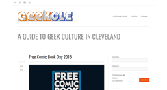 Desktop Screenshot of geekcle.com